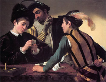 Caravaggio I bari